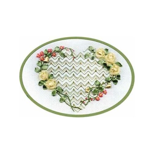 фото Набор для вышивания panna l-0662 ( л-0662 ) от всего сердца 2 шт.