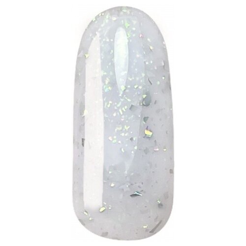 Grattol базовое покрытие Rubber Base Gel Glitter, 9, 9 мл