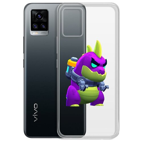 фото Чехол-накладка clear case brawl stars-мегамонстр для vivo v20 krutoff group