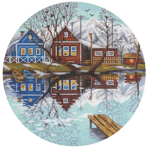 фото Набор для вышивания panna "ранняя весна", арт. пс-1997, 24х24 см