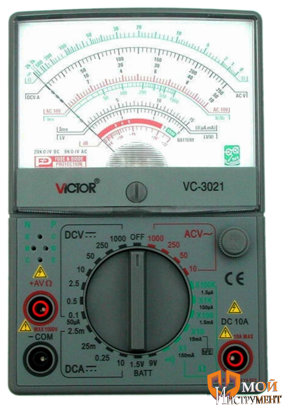 Мультиметры VICTOR Мультиметр Victor VC3021