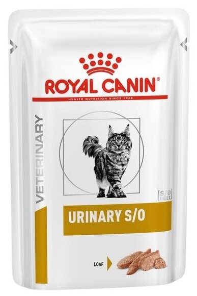 Влажный корм для кошек Royal Canin Urinary S/O Feline (паштет)