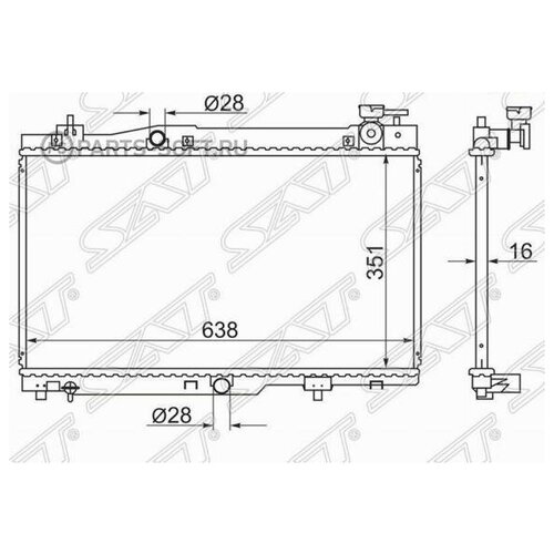 Радиатор Cherry Qq6Kimo 06-Indis 10- Sat арт CH0005 743000₽