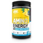 Аминокислоты и BCAA для спорсменов Optimum Nutrition Essential Amino Energy + Electrolytes 10,05 oz Pineapple Twist - изображение