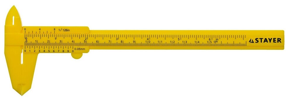 Штангенциркуль пластиковый STAYER 150 мм