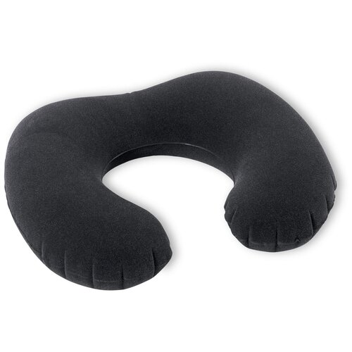 фото Подушка флокированная туристическая intex (интекс) travel pillow (68675) черная