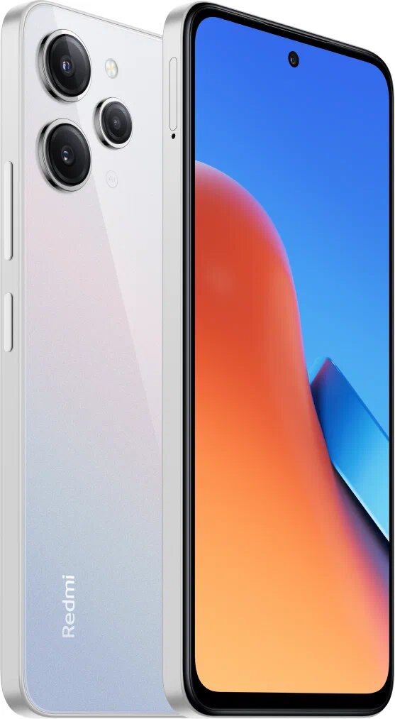Смартфон Xiaomi Redmi 12 8/256 ГБ RU, Dual nano SIM, polar silver