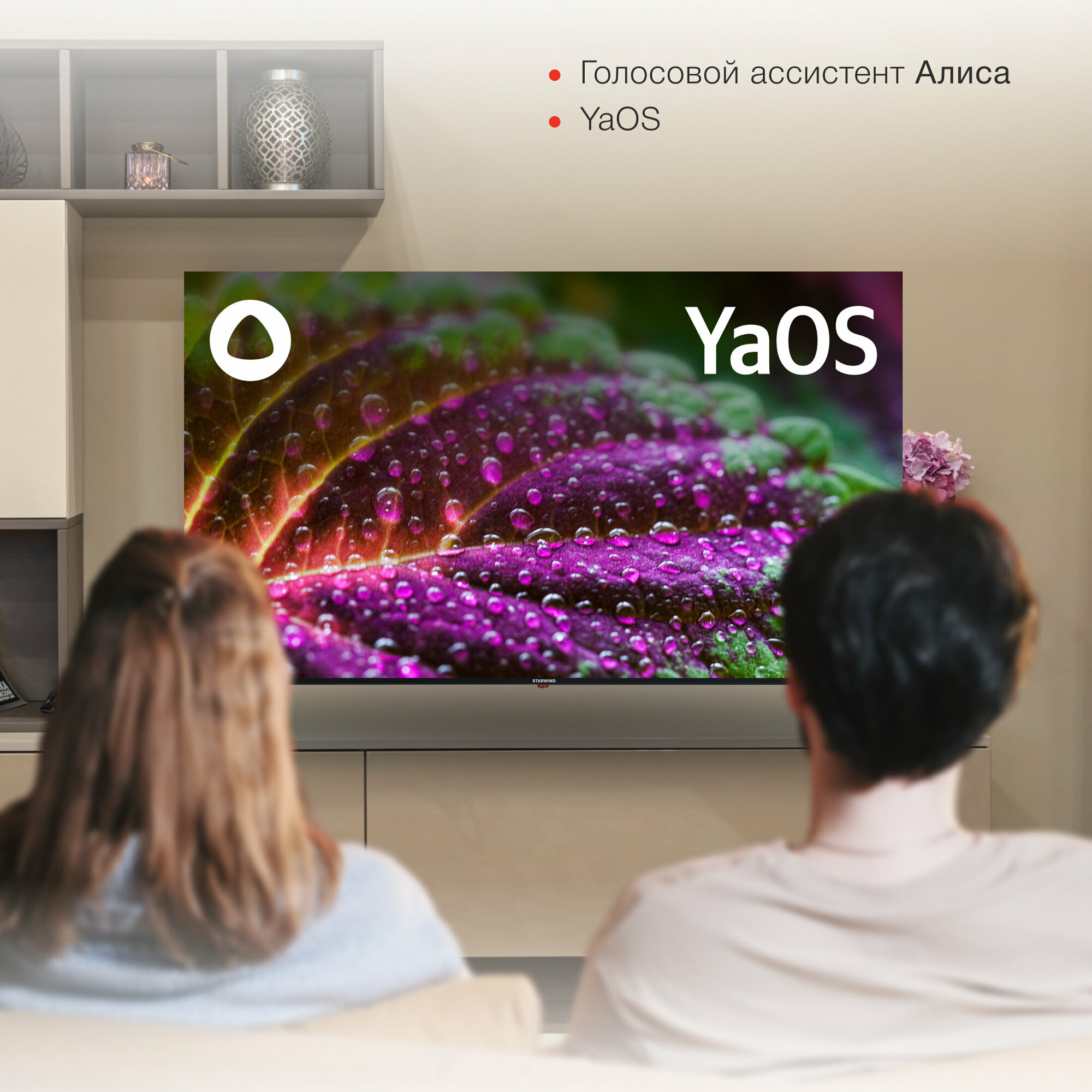 Телевизор Starwind Яндекс.ТВ SW-LED65UG403, 65", LED, 4K Ultra HD, Яндекс.ТВ, черный - фото №16