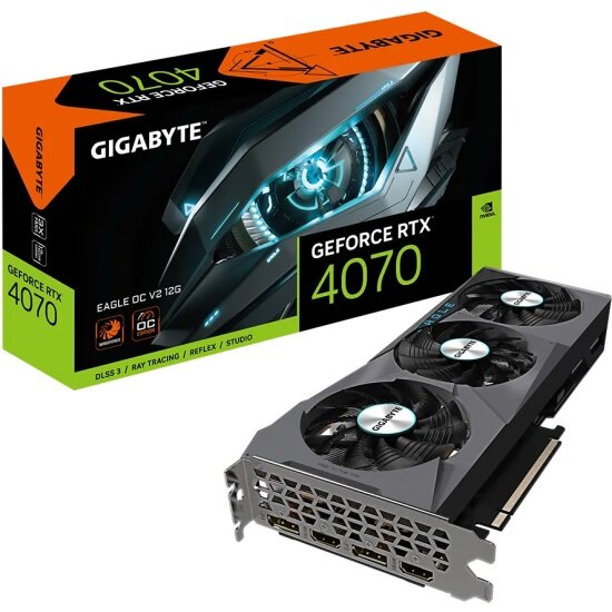 Видеокарта Gigabyte GeForce RTX 4070 EAGLE OCV2 12G