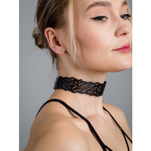 Чокер, длина 31 см, черный