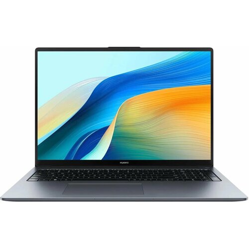 Ноутбук Huawei MateBook D 16 MCLF-X 53013YDN 16 2024 IPS Intel Core i3 1215U 12ГГц 6-ядерный 8ГБ LPDDR4x 512ГБ SSD Intel UHD Graphics без операционной системы серый космос 5794000₽
