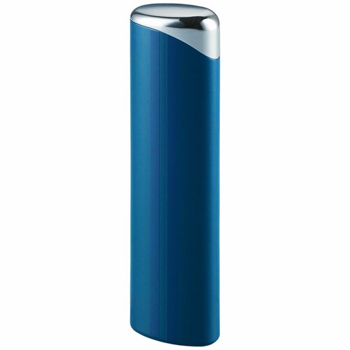 металлическая ветрозащитная бутановая газовая зажигалка с синим пламенем Зажигалка газовая IM CORONA Al Blue Matt