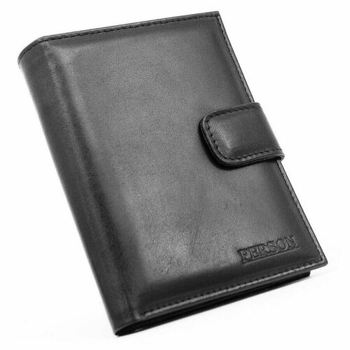 Портмоне , фактура гладкая, черный