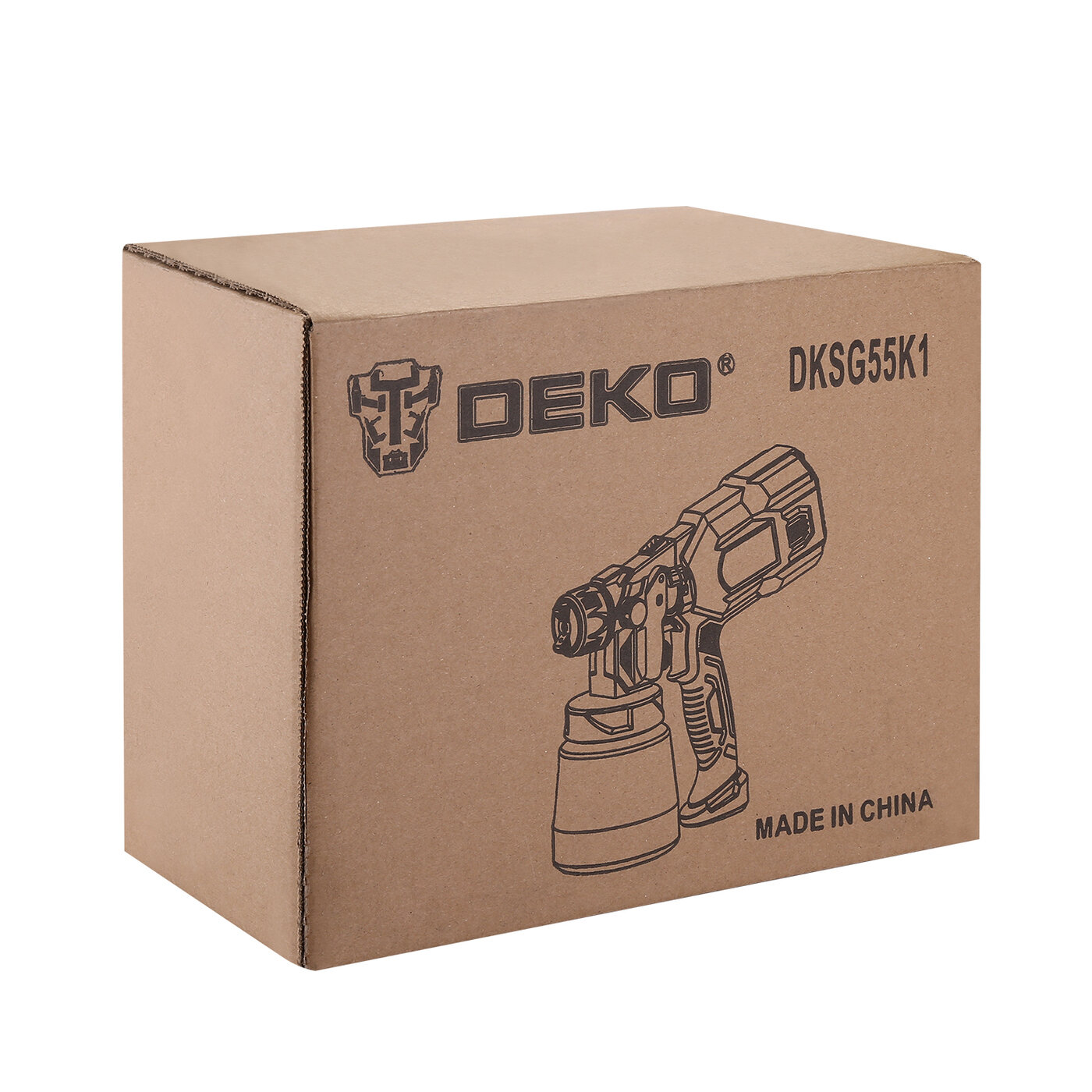 Краскопульт электрический Deko DKSG55K1 HVLP (550W, 800 мл)