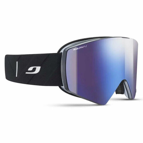 Очки горнолыжные Julbo Razor Edge Black-Grey/Reactiv 2-4 Polarized Flash Blue