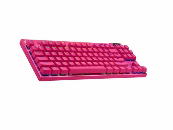 Игровая клавиатура Logitech G PRO X TKL GX Brown Taktile (пурпурный)