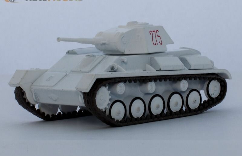 Масштабная модель 1/72, Танк Т-70 — фото 1