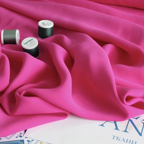 Вискозный креп кади/вискоза 97%, эластан 3%/100 см*138 см/Италия