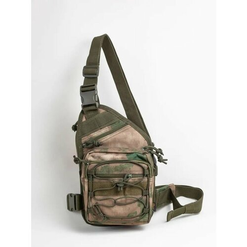военная тактическая сумка через плечо для мужчин нагрудная нейлоновая уличная сумка для охоты кемпинга рыбалки пешего туризма Сумка кросс-боди , зеленый