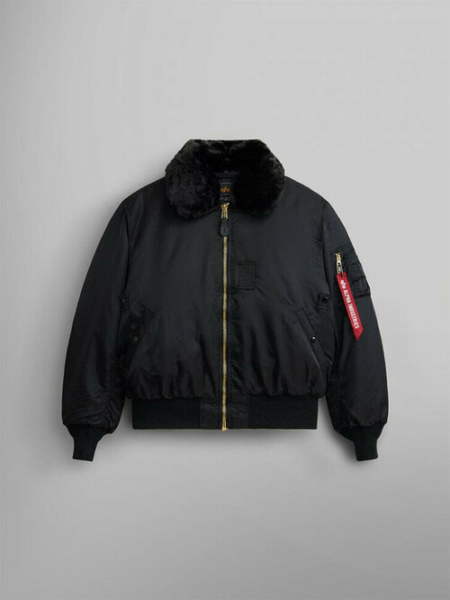 Бомбер ALPHA INDUSTRIES, размер S, черный