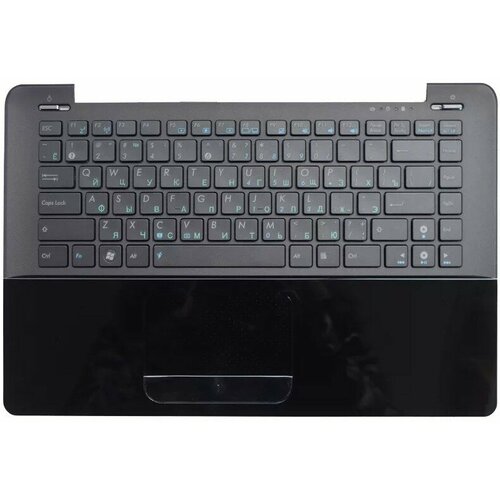 Клавиатура для Asus 13GNVS3AP030-1 черная с черным топкейсом