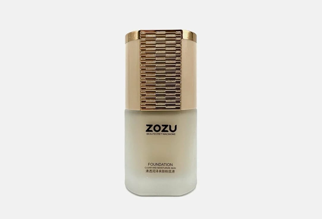 Тональный крем ZOZU увлажняющий, оттенок 01 beige, 30 мл