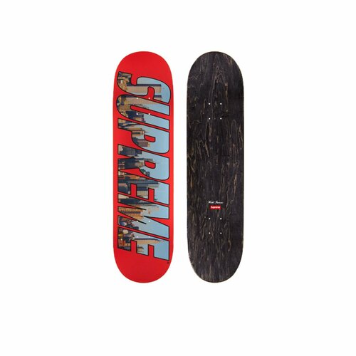 Дека для скейтборда SUPREME GOTHAM SKATEBOARD DECK RED 24900₽