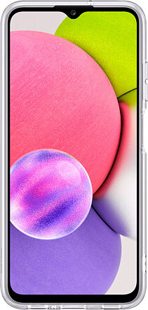 Чехол Samsung EF-QA037 для Samsung Galaxy A03s, прозрачный