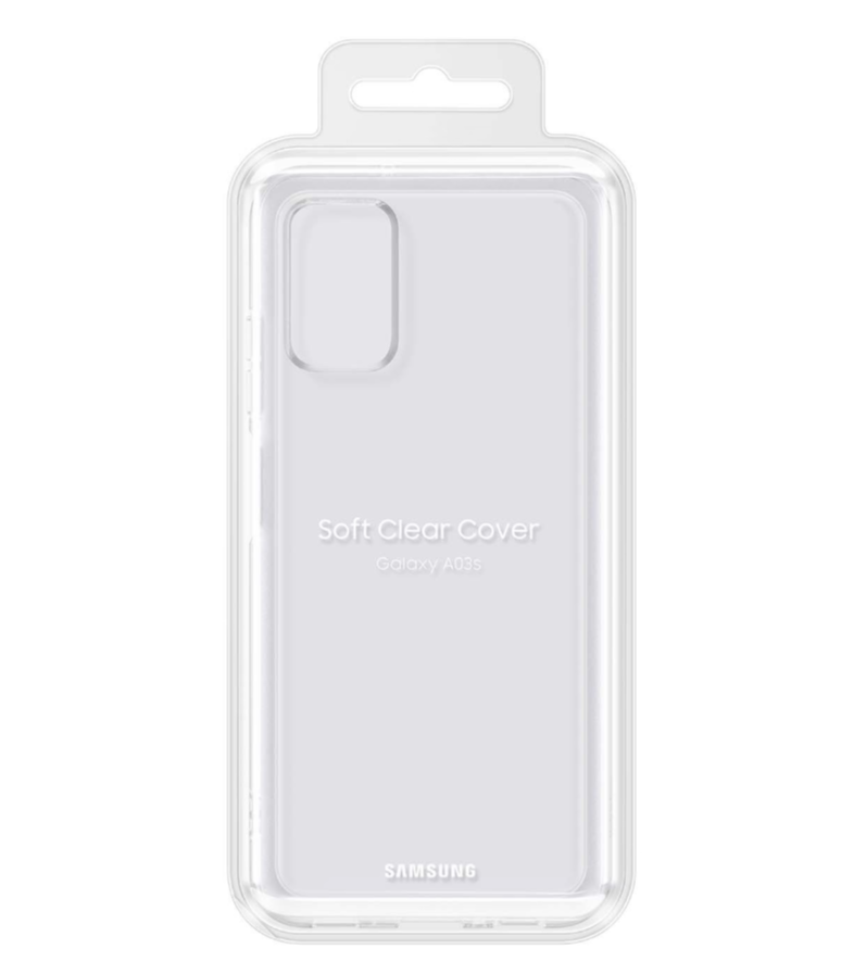 Чехол Samsung EF-QA037 для Samsung Galaxy A03s, прозрачный - фото №16