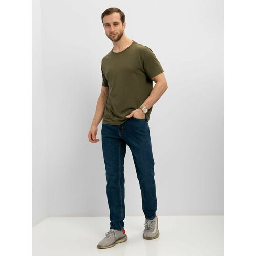 Джинсы Lee Cooper, размер W34/L32, синий джинсы зауженные lee размер w34 l32 синий