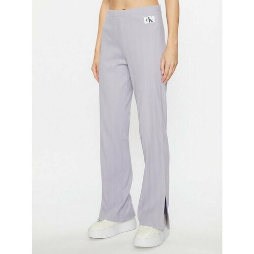 Брюки Calvin Klein Jeans, размер XS [INT], фиолетовый