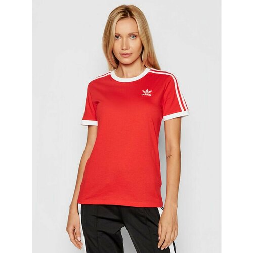 Футболка adidas, размер 30 [FR], красный футболка adidas размер 30 [fr] красный