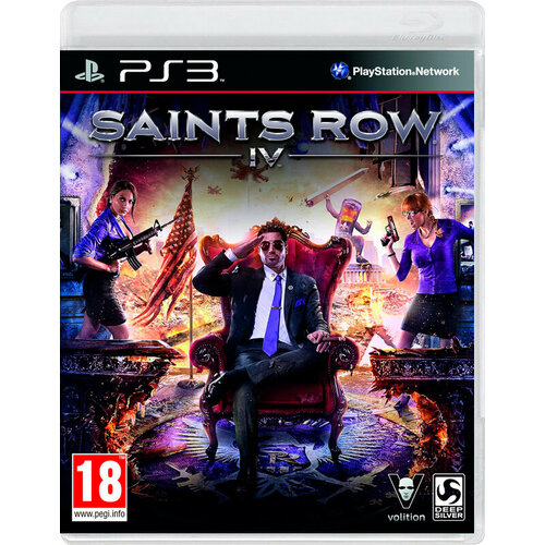 Игра для PlayStation 3 Saints Row 4 англ Новый