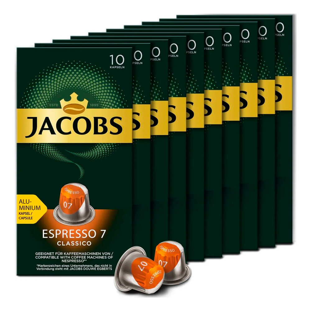 Кофе молотый Jacobs Espresso 7 Classico 10х52г - фото №17