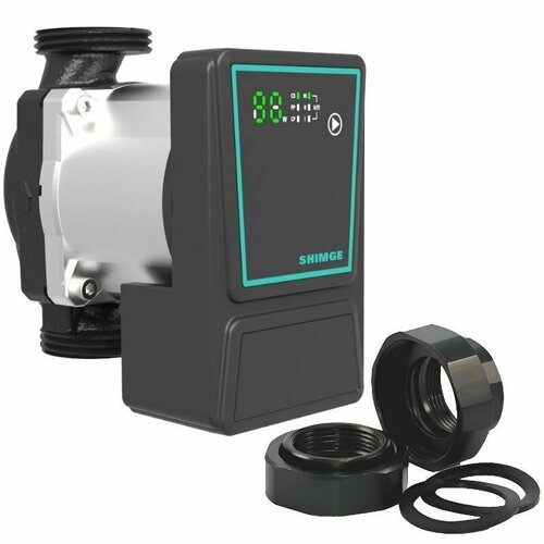Насос циркуляционный SHIMGE APM-A 32-8-180 (1х220В; 90Вт), с гайками, L180