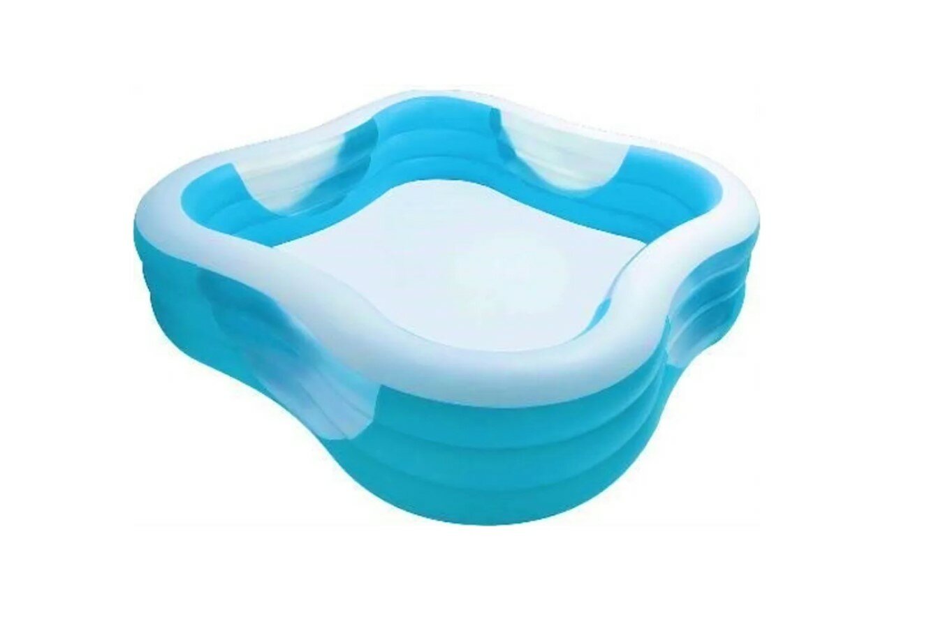 Детский бассейн Intex Цвета лета, семейный