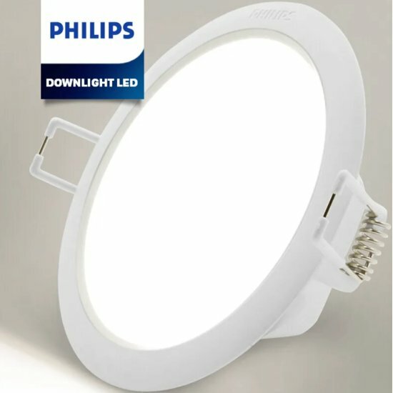 Светильник светодиодный Philips downlight DN027B G3 D125RD LED9 /NW 9W 950lm (встр-мый d-125 D-150 h-42)