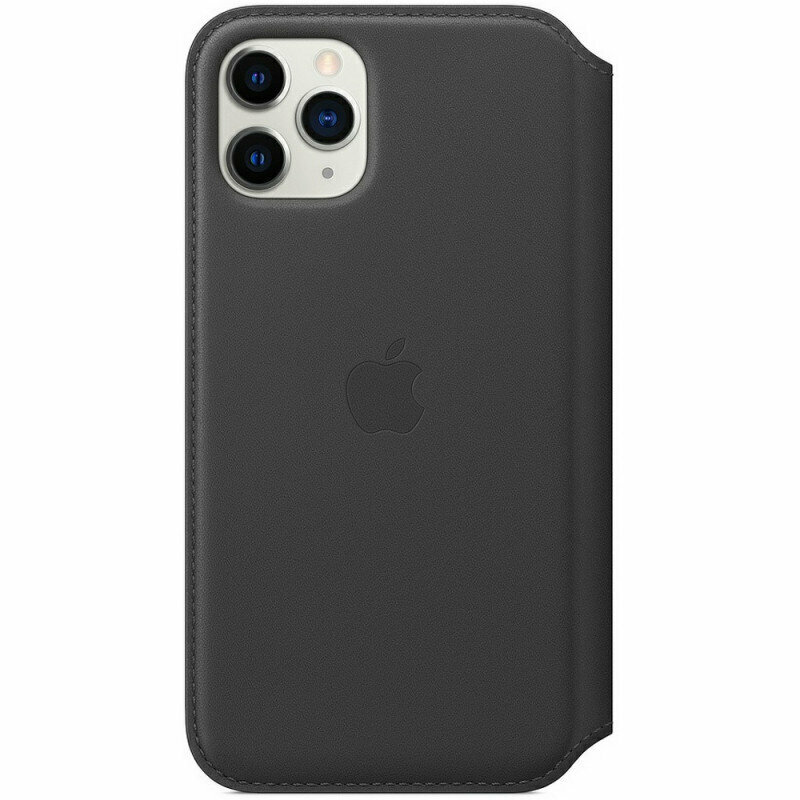 Чехол-книжка Apple Leather Folio Deep Sea Blue для iPhone 11 Pro MY1L2ZM/A, Кожа, Синий - фото №1