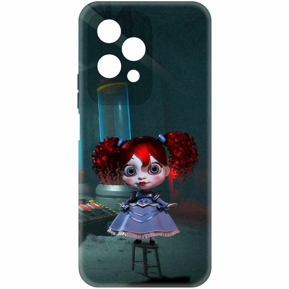 Чехол-накладка Krutoff Soft Case Хаги Ваги - Кукла Поппи для Honor 200 Lite черный