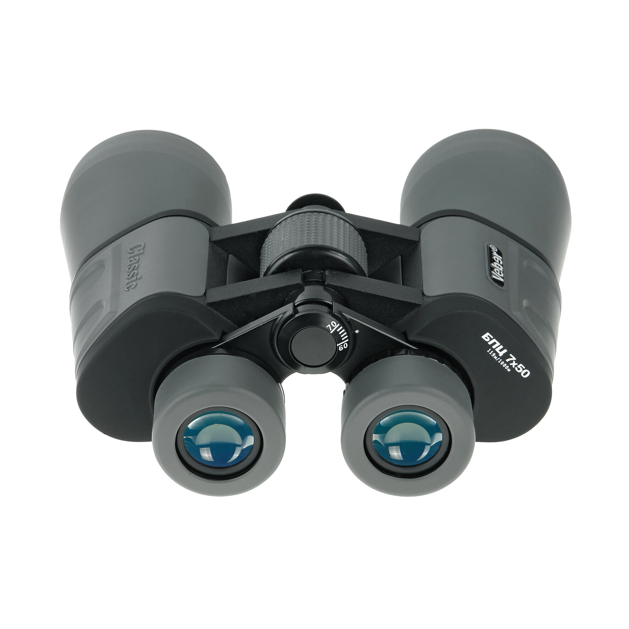 Бинокль Veber Classic Бпц 7X50 Vr Серый — фото 1