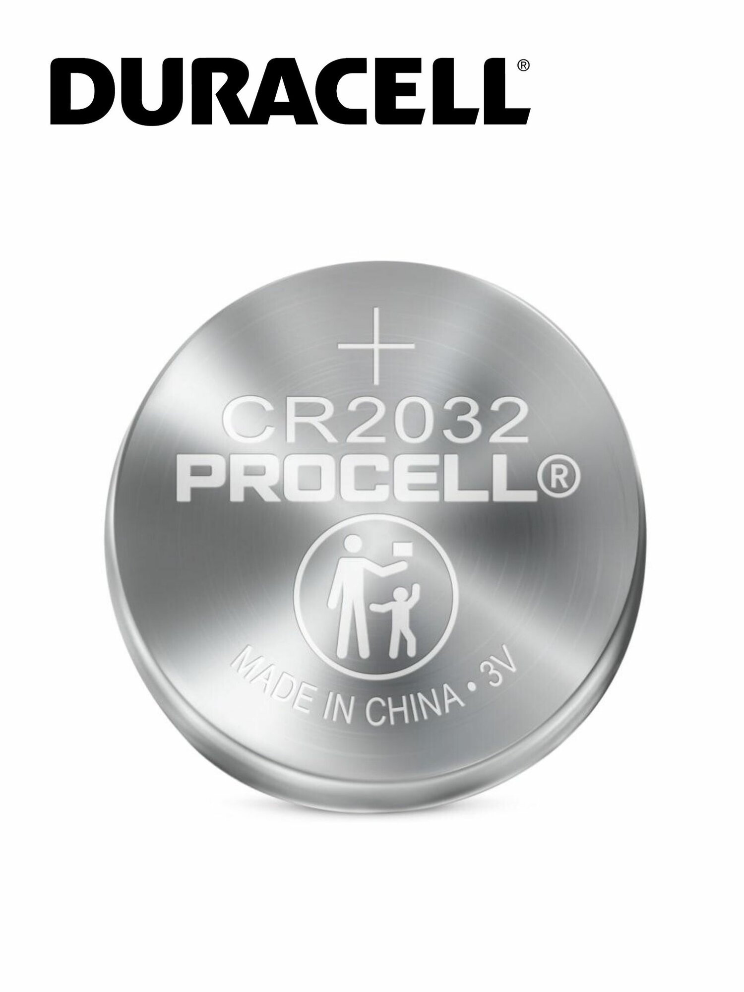 Батарейка Duracell Procell CR2032 BL5 Lithium 3V — фото 1