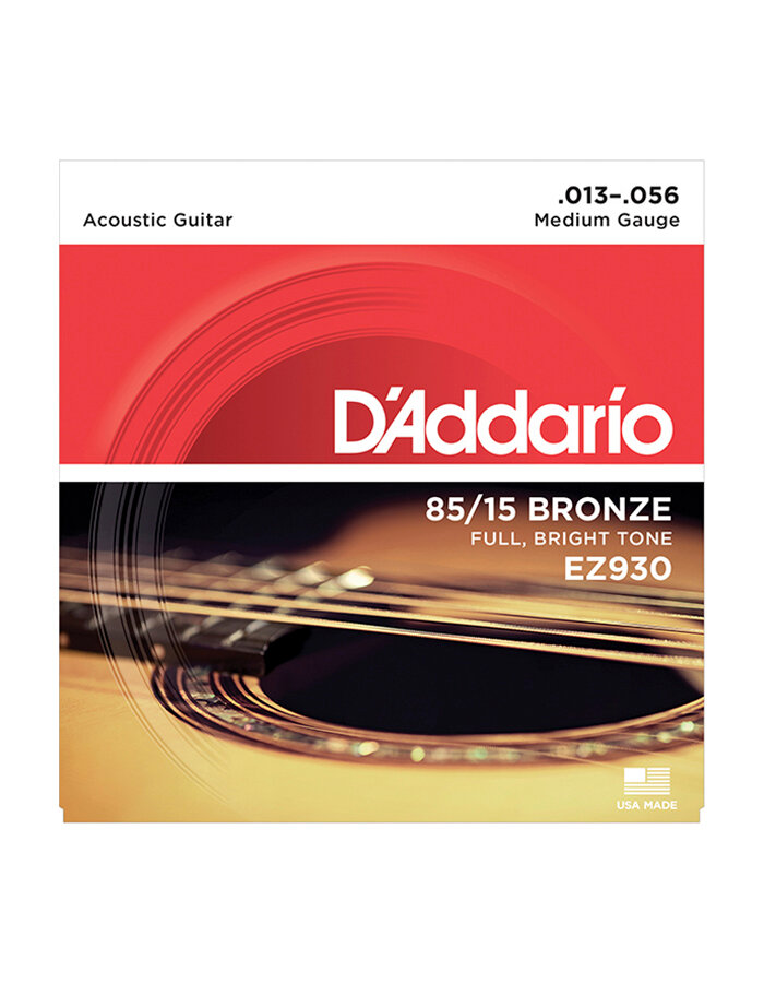 Струны для акустической гитары 13-56 D'ADDARIO EZ930