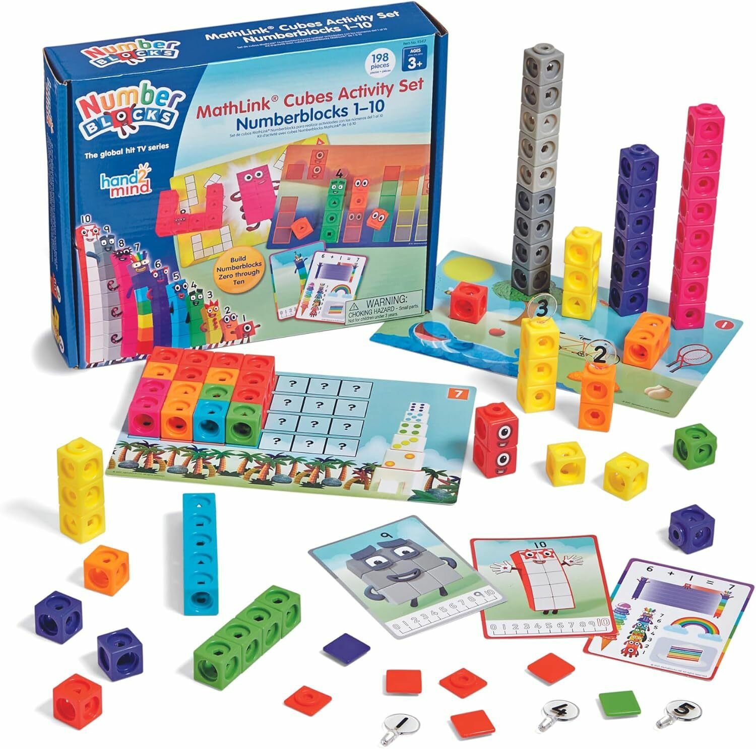 Развивающий игровой набор "Соединяющие кубики NumberBlocks 1 серия" От 1 до 10