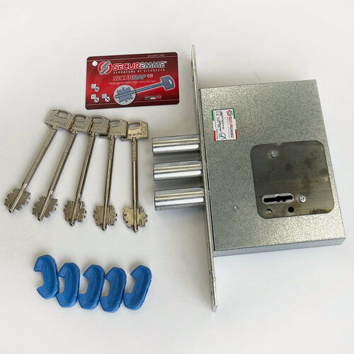 Изображение товара Замок сувальдный Securemme 2019 3-х ригельный (SECURMAP16) 5кл.