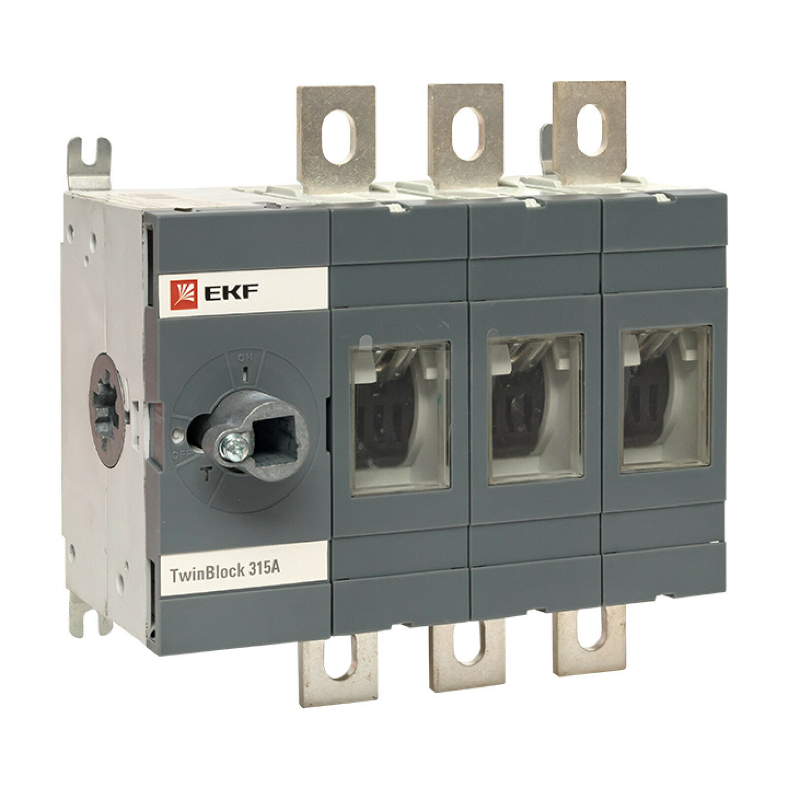 Рубильник 315A 3P без рукоятки управления TwinBlock EKF - 1 шт
