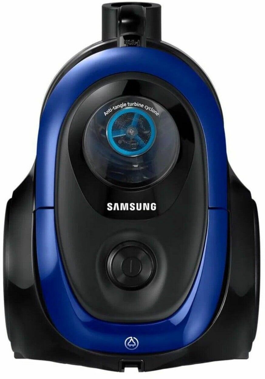 Пылесос Samsung VC18M2120SB/MA, сухой, мощность всасывания 370 Вт, синий — фото 1