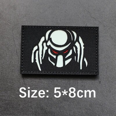 ИК светящиеся нашивки Dark Predator для аппликации DZQ