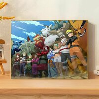 Картина по номерам 40х60 см / NARUTO  / холст на подрамнике, Очень подходит для отделки стен
