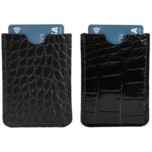 Футляр для карт CAGIA 841654. Натуральная кожа. Сделано в Беларуси.