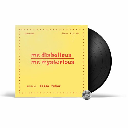 Fabio Fabor - Mr.Diabolicus - Mr.Mysterious (LP) 2017 Black Виниловая пластинка